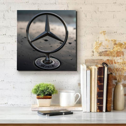 Mercedes "logo" - négyzet