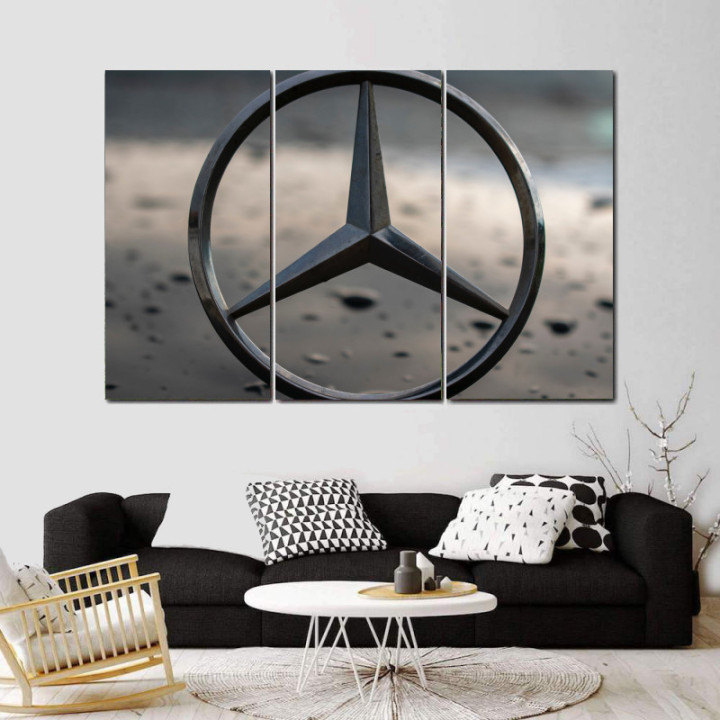 Mercedes "logo" - 3 részes csík