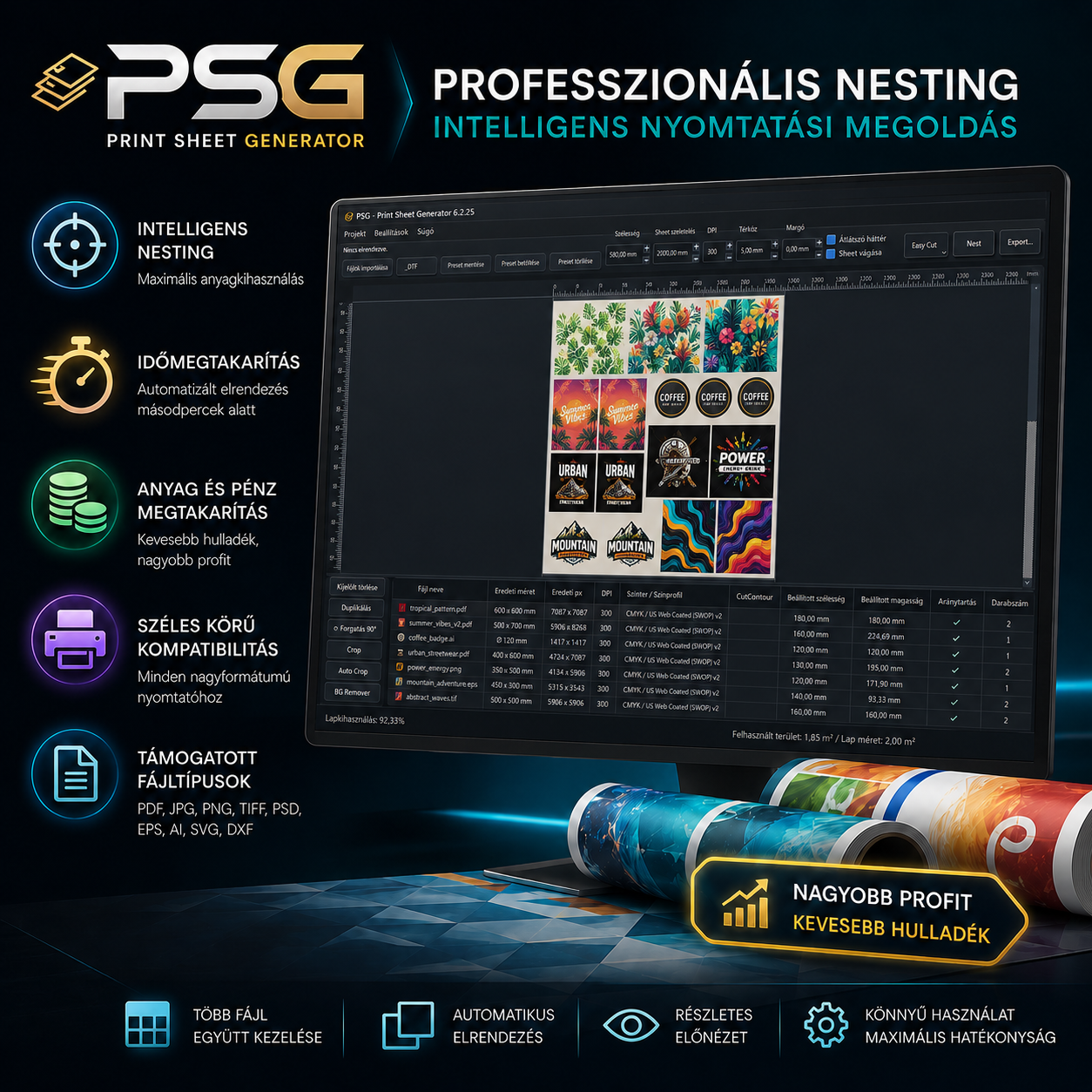 Print Sheet Generator program
